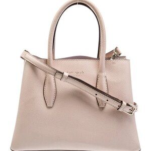 Kate Spade NY Eva Warm Beige Leather Crossbody Bag